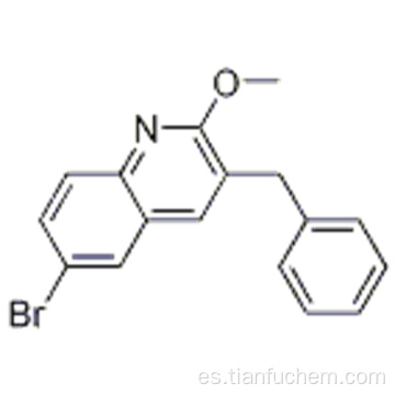 3-bencil-6-bromo-2-metoxiquinolina CAS 654655-69-3